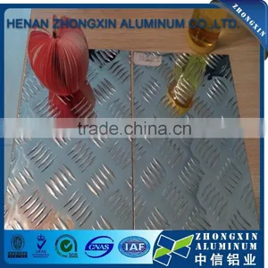 High Recommended 5 Bars Embossed Aluminum Sheet Floor thumbnail-1