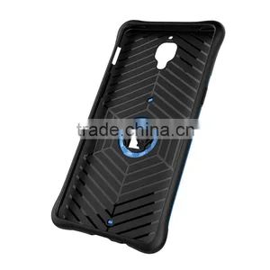 Hot Armor Case for One Plus 3 Hybrid TPU PC Impact-resist Back Cover Case With Kickstand thumbnail-3
