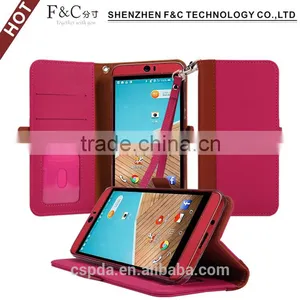 Shenzhen Manufacturer Stand Folio Wallet Leather Case for HTC Butterfly 3,genuine Leather Case for for HTC Butterfly 3 thumbnail-1