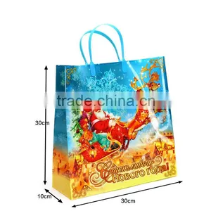 Factory Directly Gift Bag Christmas Gift PE Bag for Gift Supplier's Choice thumbnail-3