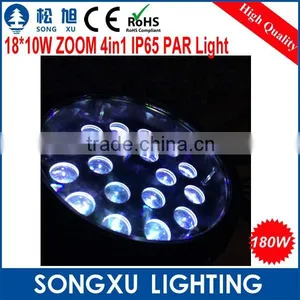 Zoom Function 18x10w Dmx Disco Par Can Led Uplight thumbnail-3