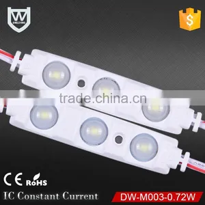 China Supplier 12V Ip65 Waterproof 0.72W 2835 3PCS Led Module With Lens for the Advertising Light Source thumbnail-1