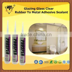Glazing Glass Clear Rubber To Metal Adhesive Sealant thumbnail-1