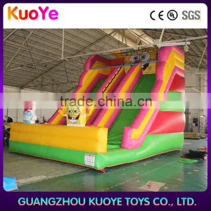 Spongebob Dual Lane Slide Inflatable thumbnail-1