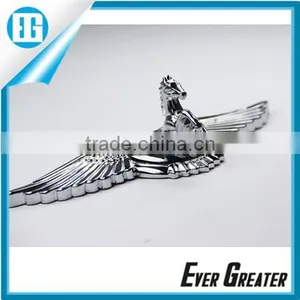 Custom Zinc Alloy Emblems Plastic Chrome Lettering 3M Shiny Chrome Badge ABS Plastic Badge Emblems thumbnail-1