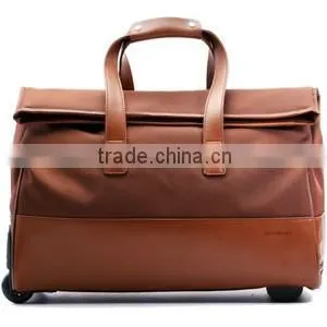 New Trendence Grey Felt Luggage Bag thumbnail-1