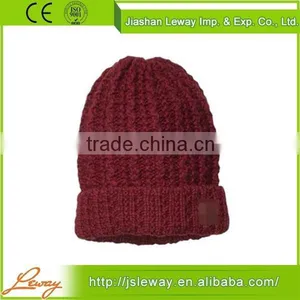 China Custom Product Best Sales Custom Knitted Hats Beanies thumbnail-1