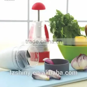 2016 As Seen on TV Household Easy Clean Manual Onion Chopper Slap Chop Plastic Vegetable Chopper thumbnail-1