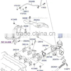 Turbocharger Assy 1.5 CRDI D4FA Set for Engine Diesel From Mobis Manufacture thumbnail-2