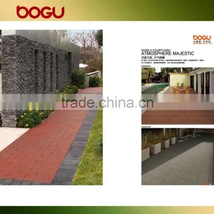 Clay Tiles Look Like Red Brick Floor Tile 150x300 mm thumbnail-1