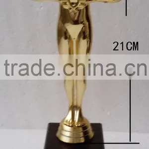 Gift Oscar,Oscar Trophy With Marble Base,Oscar Statue, Plastic Oscar Trophy JC002 thumbnail-2