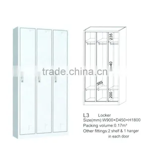 Gym Designer Lockers Metal Storage Lockers Metal Wardrobe Locker thumbnail-1