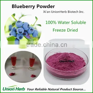 Instant Blueberry Powder Water Soluble Freeze Dried thumbnail-1