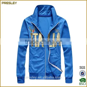 2016 Best Quality Custom Logo 100%polyester Jacket in New Model Wholesale thumbnail-1
