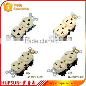 Hot Sale and High Quality American Style U28 125V 15A Wall Socket thumbnail-2