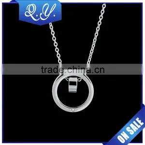 Handmade Long Chain Necklace Jewelry Fashion Cloth Accessories thumbnail-1
