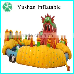 2016 Most Popular Durable Top Qulity Amusement Park Inflatable Slide thumbnail-6