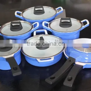 HQ Non-stick Ceramic Coating Aluminum Cookware Set thumbnail-1
