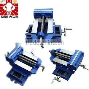 HighQuality Drill Press Bench Vise Cross Slide Vise thumbnail-5