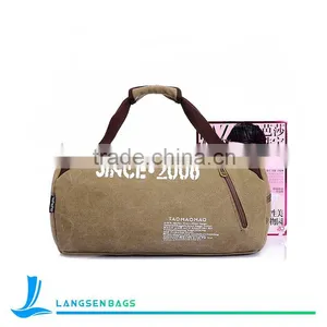 Fashion Men Canvas Shoulder Bag Tote Handbag Bag thumbnail-4
