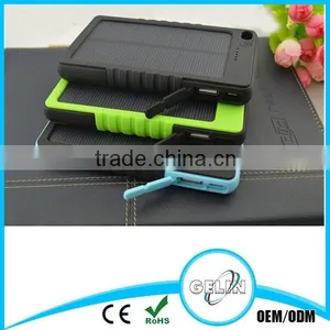 Fashionable Dustproof Waterproof Environmental Outdoor Solar Power Bank thumbnail-2
