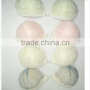 Romantic Design Strapless Sexy Girl Lace Bra for Wedding thumbnail-6
