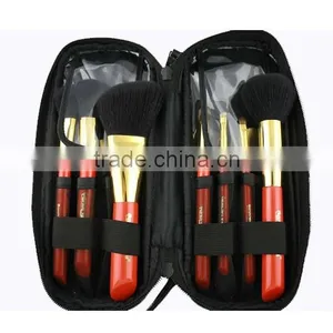 Portable Black Polyester Zipper Makeup Brush Bag Quality Choice thumbnail-2