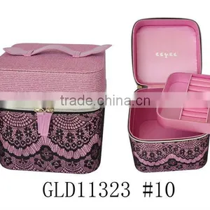 Fabric Jewelry Box With Lacie Decorative Cosmetic Box From AVON Supplier thumbnail-1