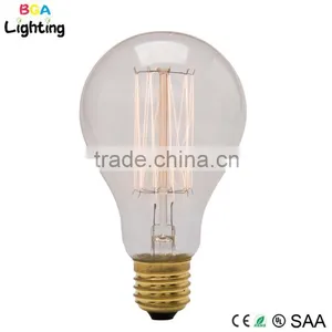 A23 Vintage Edison Light Bulb 40W thumbnail-1
