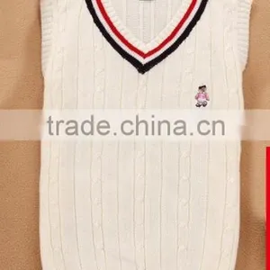 Boy's School Uniform Sweater V Neck thumbnail-1