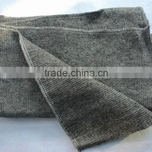 Grey Color Stitch Bonded 50%polyester, 50%recycled Cotton Wiping Rags thumbnail-2