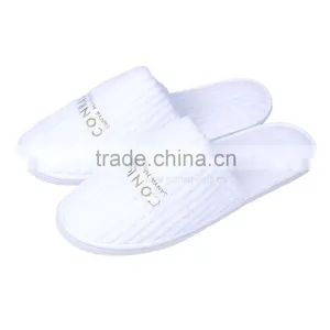 Cotton Fabric Warm Men Fancy Bedroom Custom Hotel Slippers thumbnail-3