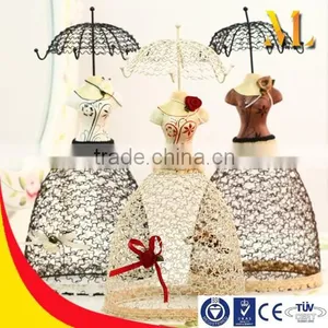 Umbrella Skirt Jewelry Rack Earring Necklace Ring Rack Display Girls Gifts thumbnail-1