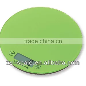 Hot Sell Round Glass Kitchen Scale Digital Kitchen Scale Food Scale thumbnail-1