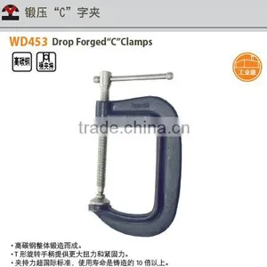 WEDO Tools, Carbon Steel Tools, Drop Forged "C" Clamps thumbnail-1