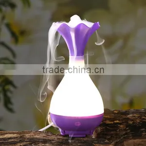 Aromatherapy Diffuser Humidifier LED Night Light With Jade Net Bottle Design Air Usb Humidifier Led Aroma Diffuser Mist Maker thumbnail-6
