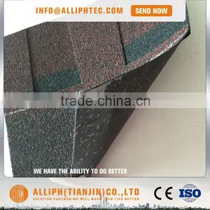 Double Layer Fibreglass Asphalt Shingle Colorful Asphalt Shingles thumbnail-1