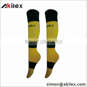 Best Selling Popular Gym Breathable Custom Logo Football Socks, Professional Soccer Socks thumbnail-6