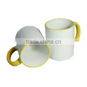11OZ Ring and Rim Color Mug /sublimation Customized thumbnail-6