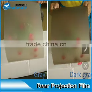 Window Glass Rear Holographic Projection Film, Self Adhesive Rear Projection Foil/adhesive Screen Film thumbnail-1