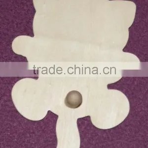 New Hot Sale Cat Shape Wooden Wall Hook thumbnail-1