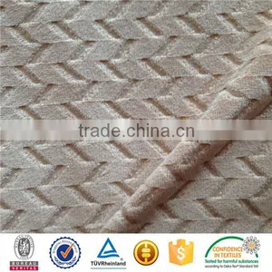 Wholesale 100%polyester Embossed Velvet Car Seat Fabric thumbnail-1