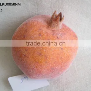 Decorative Artificial Foam Pomegranate Fruits 3.5"*3.5" With Emulation Sugar for Havest Home Decoration thumbnail-4