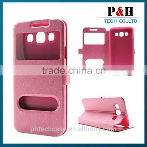 2015 Hot Book Flip PU Leather Stand Mobile Phone Case Cover For Samsun thumbnail-6