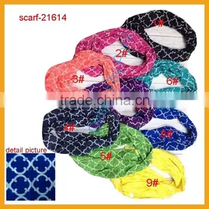 Fashional Stock Online Wholesale Scarf, Fashion Jersey Scarf thumbnail-1
