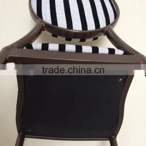 Wholesale Upholstered Wooden Oval Back Dining Chair Modern HB-683 Quality Choice thumbnail-6