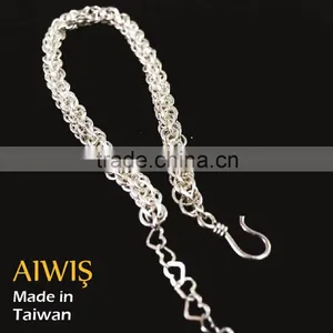 New 2016 High Quality Jewel Silver 925 Couple Bracelets thumbnail-1
