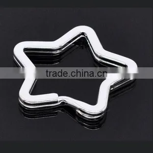 Star Shape Split Key Rings thumbnail-1