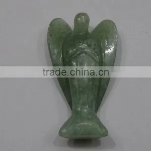 Green Aventurine (Light) Angels : Wholesale Gemstone thumbnail-1
