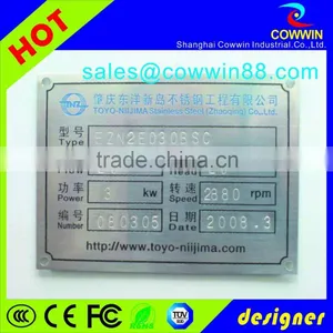 Wholesale Custom Engraved Brass Metal Card for Cheap thumbnail-4